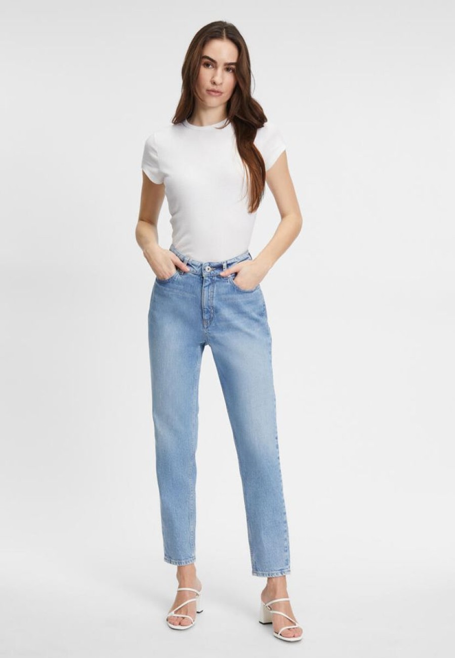 Damen FUTURE:PEOPLE. Jeans | 04:00 Mom Fit, High Waist, Cropped