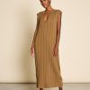 Damen JAN N JUNE Kleider | Strickkleid Mireya Walnut