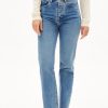 Damen ARMEDANGELS Jeans | Aaikala - Damen Straight Fit Denim Aus Recycelter Baumwolle