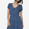 Damen milker nursing Kleider | Umstandskleid Stillkleid Volant