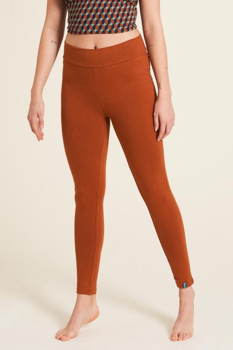 Damen TRANQUILLO Hosen | Jersey-Leggings Unifarben (W23G02)