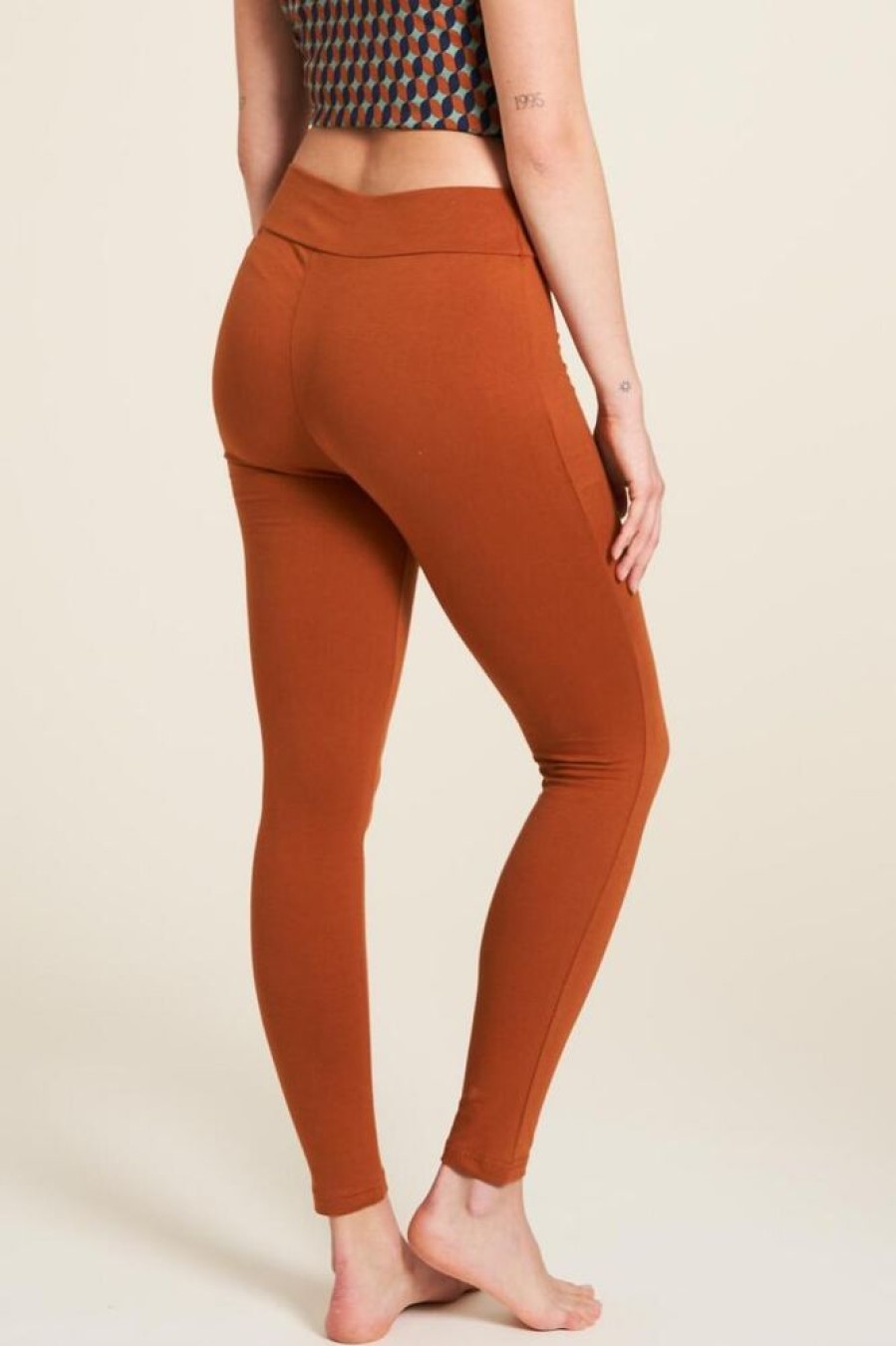 Damen TRANQUILLO Hosen | Jersey-Leggings Unifarben (W23G02)