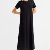 Damen thinking mu Kleider | Langes Kleid - Hemp Oueme - Aus Hanf & Bio-Baumwolle