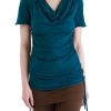 Damen Ajna Kleider | Shirt / Kleid Camelia Petrol