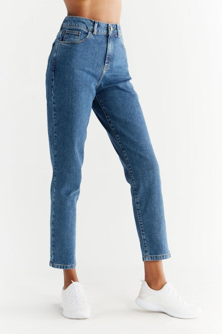 Damen Evermind Jeans | W'S Mom Fit-Wn1009