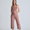 Damen Flax and Loom Hosen | Leinen Latzhose Mary Lou