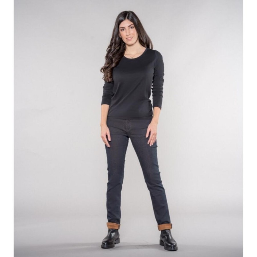 Damen Feuervogl Jeans | Svenja Slimfit | Medium Waist | Overdye | Hyperflex