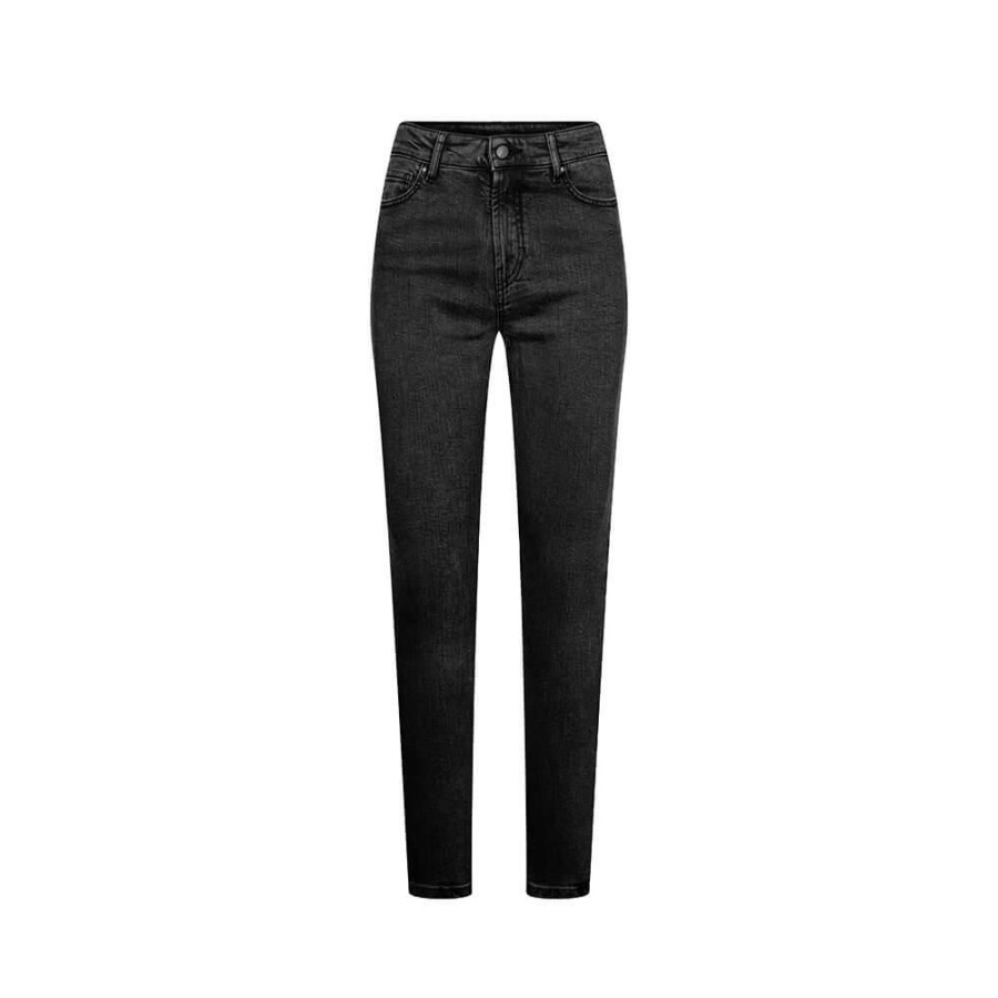 Damen bleed Jeans | Max Flex Jeans Schwarz Verwaschen 2Da Roots