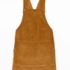 Damen Rotholz Kleider | Latzkleid - Dungaree Corduroy Dress - Aus Baumwollcord