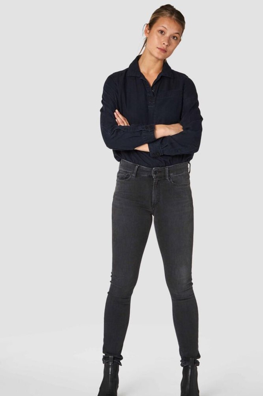 Damen Kings Of Indigo Jeans | Jeans - Juno High - Rover Dark