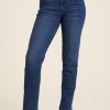 Damen TRANQUILLO Jeans | Stretch Denim Jeans Gerader Schnitt (W23G71)