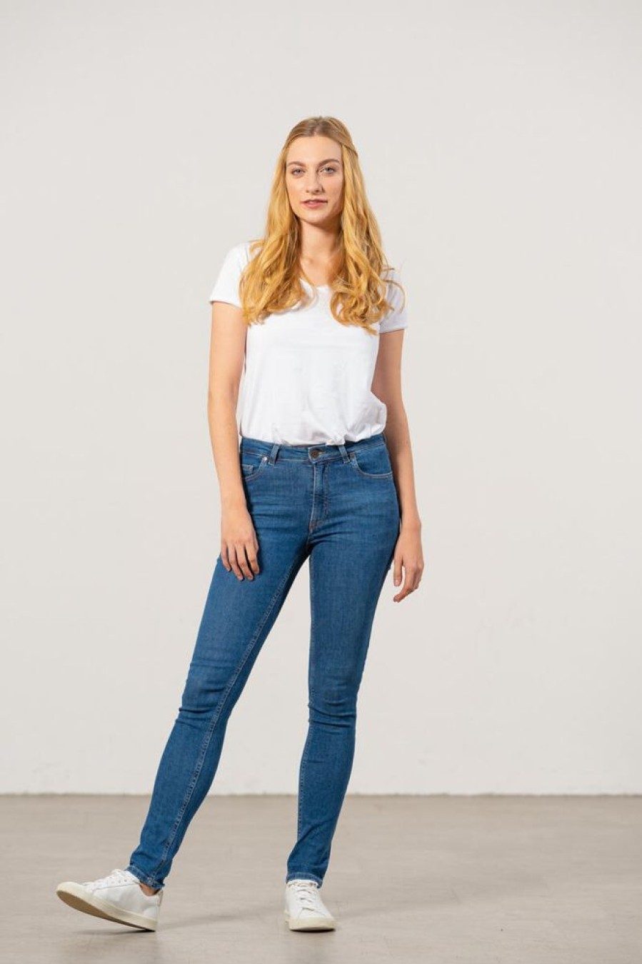 Damen Feuervogl Jeans | Hanna Hyperflex Highwaist / Skinny