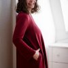 Damen Wolf Mothers Kleider | Schwangerschaft-Freundlich Kleid Jane Zum Stillen