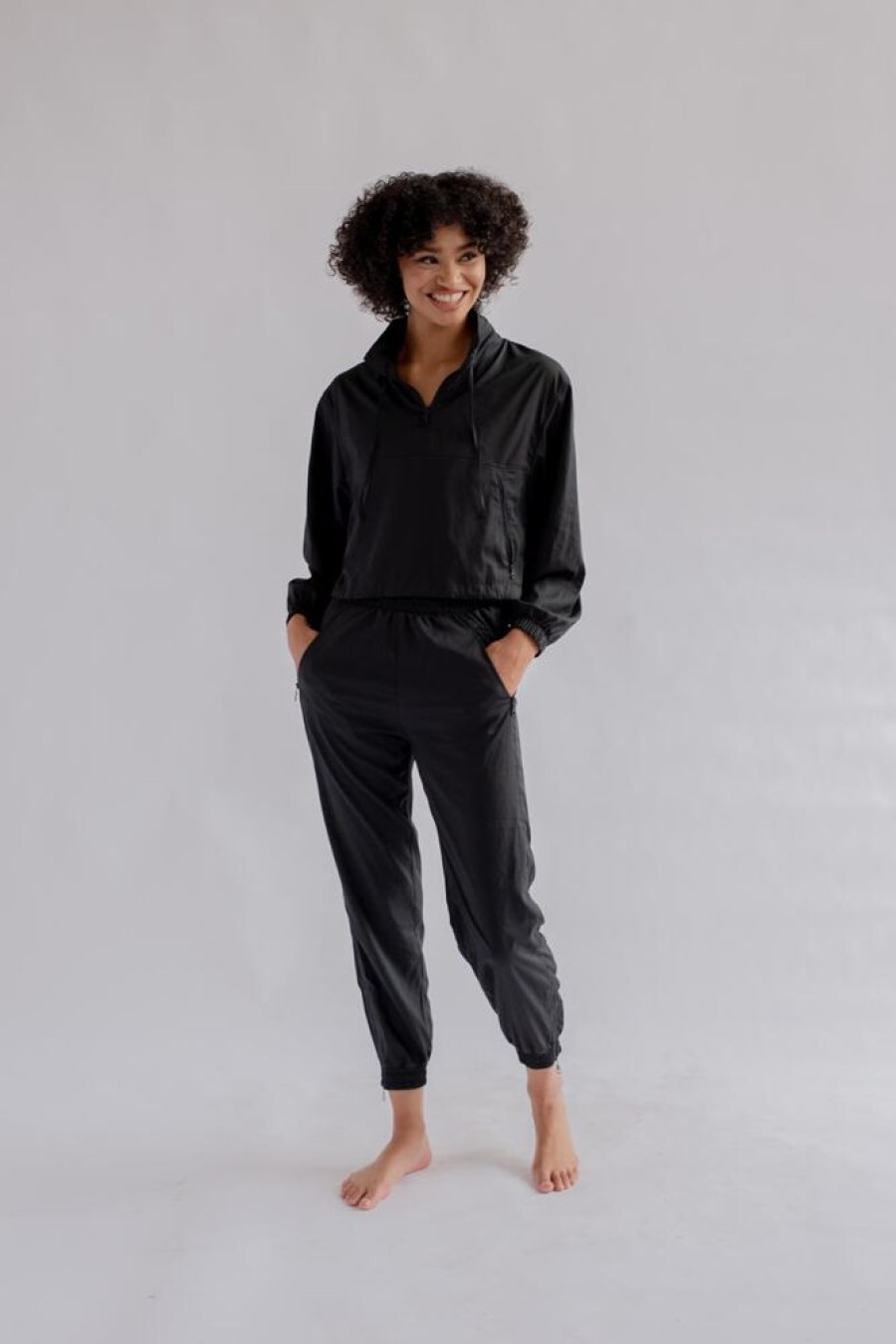 Damen Girlfriend Collective Hosen | Track Pant - Summit