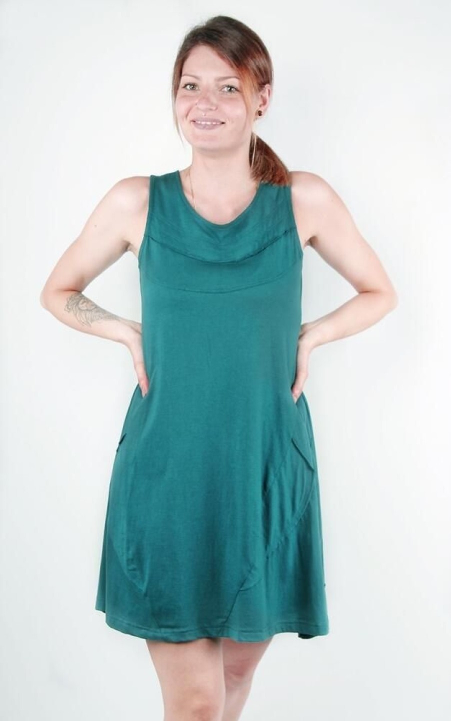 Damen NEPALAYA Kleider | Fairtrade Damen Sommerkleid Aus Bio-Baumwolle Petra