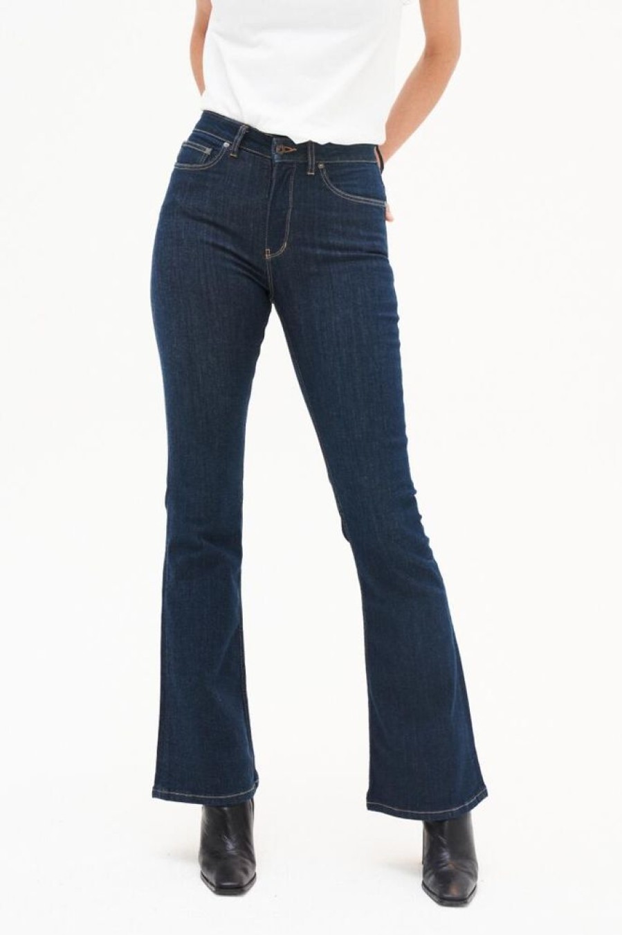 Damen Kuyichi Jeans | Flared Jeanshose - Lisette Flare