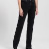 Damen Kuyichi Jeans | Straight Fit Jeans - Rosa - Aus Biobaumwolle (Vintage Black)