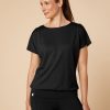 Damen chakrana Hosen | Gemutliches Yoga-Shirt "Kuschel-Indrani" Aus Biobaumwolle