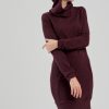 Damen LASALINA Kleider | Kapuzenkleid Aus Tencel Tm Und Bio Baumwolle