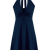 Damen bill, bill & bill Kleider | Neckholder Kleid Marilyn Stil