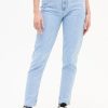 Damen Kuyichi Jeans | Jeans Loose Tapered Fit Mit Hohem Bund Und Schmalzulaufendem Bein - Nora