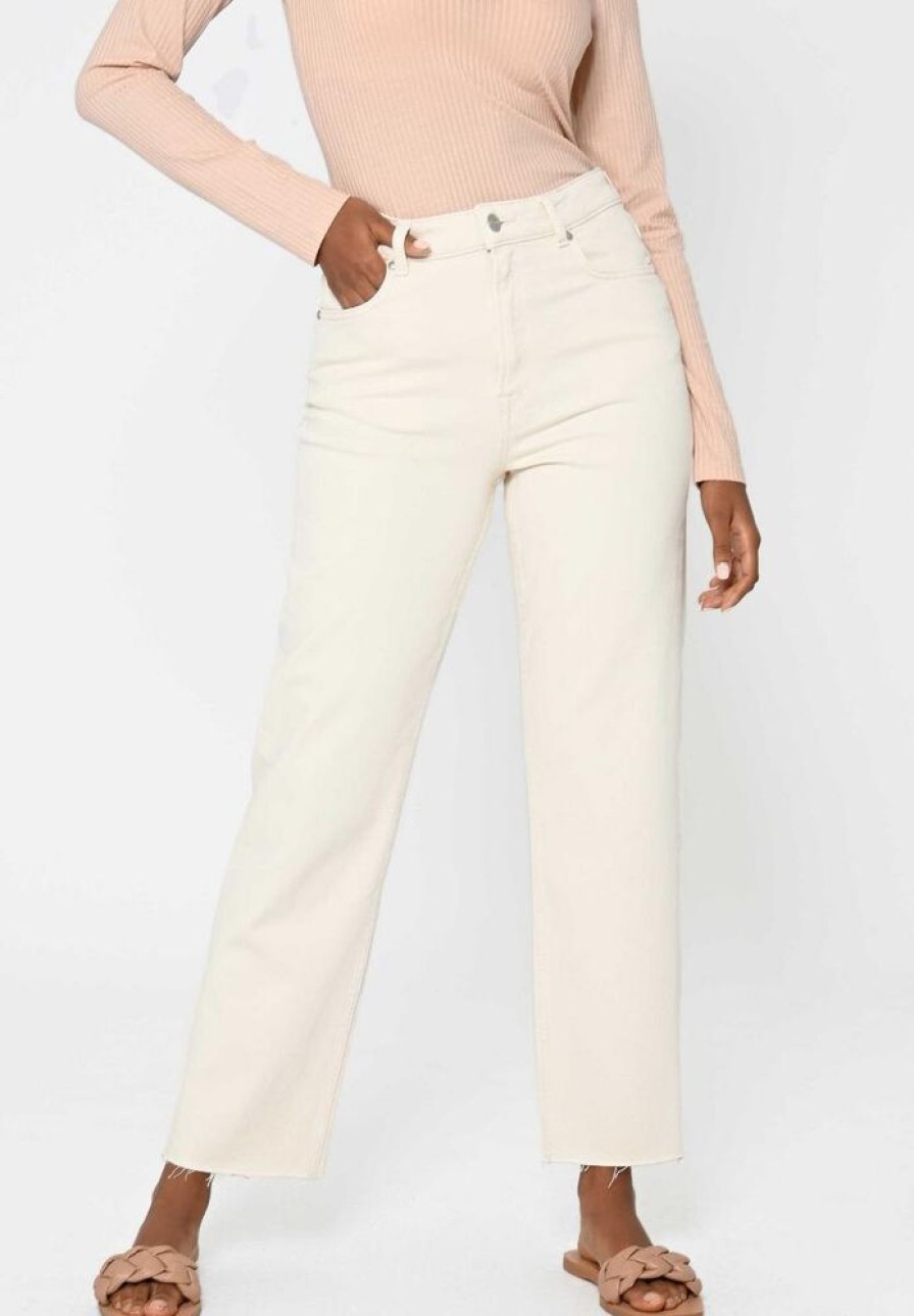 Damen Lovjoi Jeans | Straight Jeans Medlar Aus Biobaumwolle