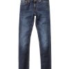 Damen Nudie Jeans Jeans | Skinny Lin Dark Deep Worn