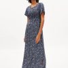 Damen ARMEDANGELS Kleider | Helinaa Water Dots - Damen Webkleid Mit 100% Carbon-Zero Tencel Faseranteil