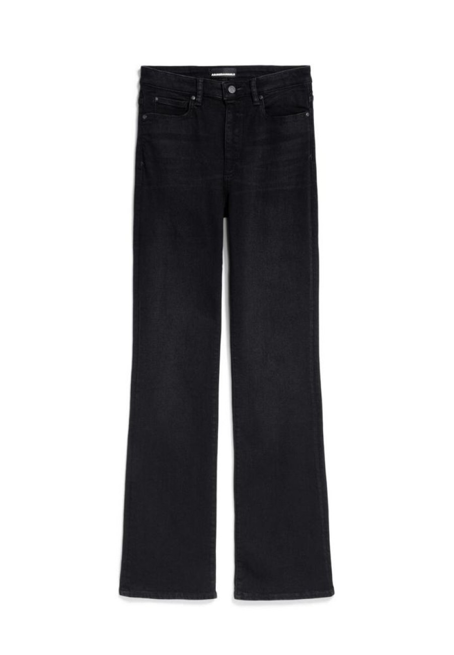 Damen ARMEDANGELS Jeans | Linnaa X Stretch - Damen Boot Cut High Waist Aus Bio-Baumwoll Mix