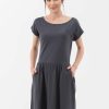 Damen ORGANICATION Kleider | Slub-Jersey-Kleid Aus Bio-Baumwolle