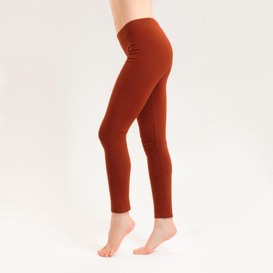 Damen Frija Omina Hosen | Bio Leggings Erdtone