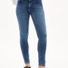 Damen ARMEDANGELS Jeans | Tillaa X Stretch - Damen Skinny Leg Mid Waist Aus Bio-Baumwoll Mix