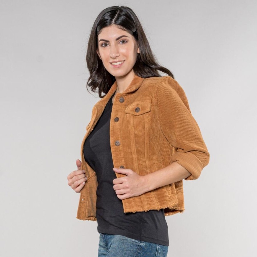 Damen Feuervogl Jeans | Sora | Corduroy Jacket | Breitkord