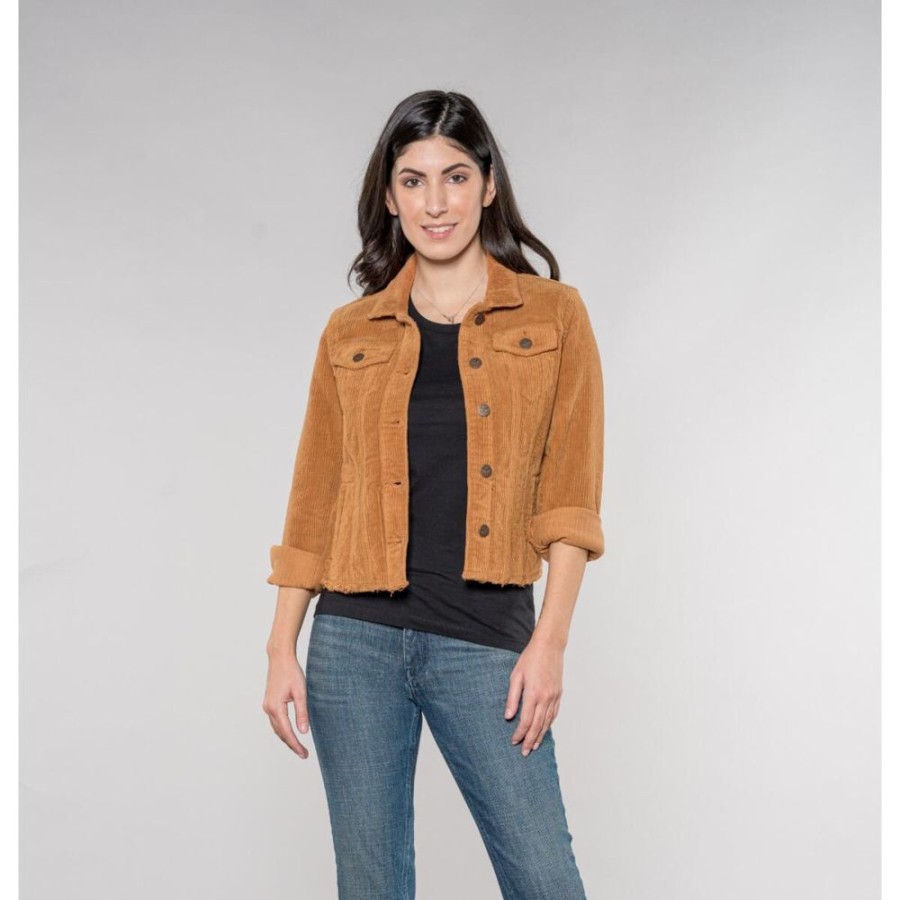 Damen Feuervogl Jeans | Sora | Corduroy Jacket | Breitkord