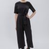 Damen Lovjoi Hosen | Lovjoi Damen Jumpsuit Staine Halfsleeve Nachhaltig Fair