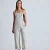 Damen Flax and Loom Hosen | Leinen Latzhose Mary Lou