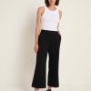 Damen LANIUS Jeans | Culotte Aus Bio-Baumwolle Und Reiner Schurwolle