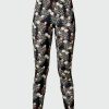 Damen Atelier SNOW Hosen | Bio-Baumwolle Leggings Nightflower