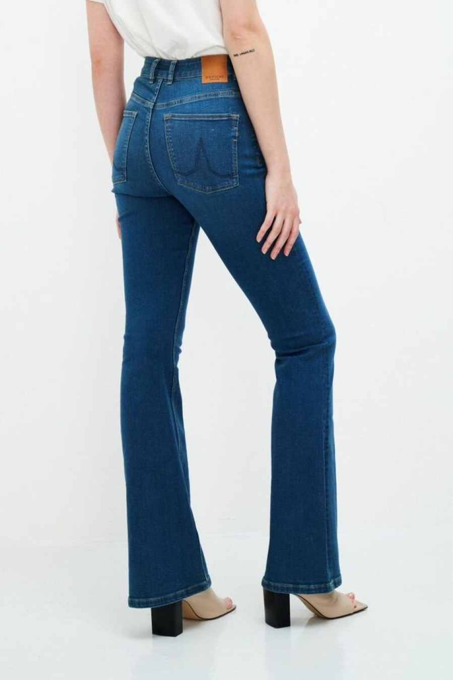 Damen Kuyichi Jeans | Flared Jeanshose - Lisette Flare