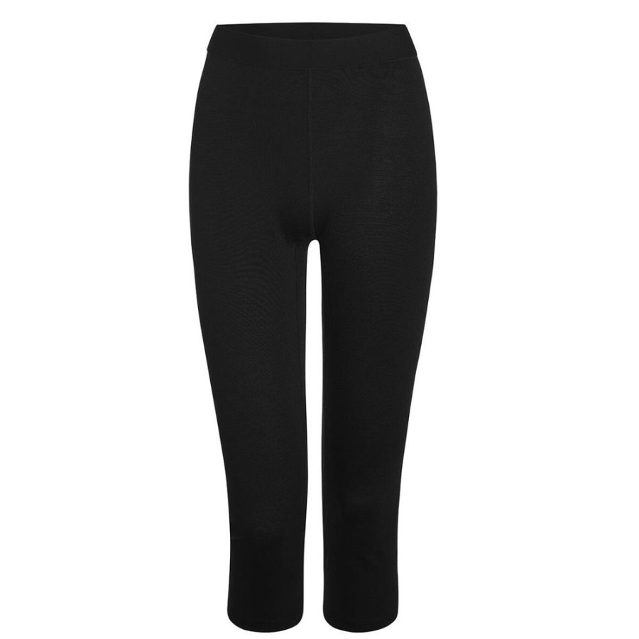 Damen Kaipara - Merino Sportswear Hosen | Merino 3/4 Leggings 200 Damen