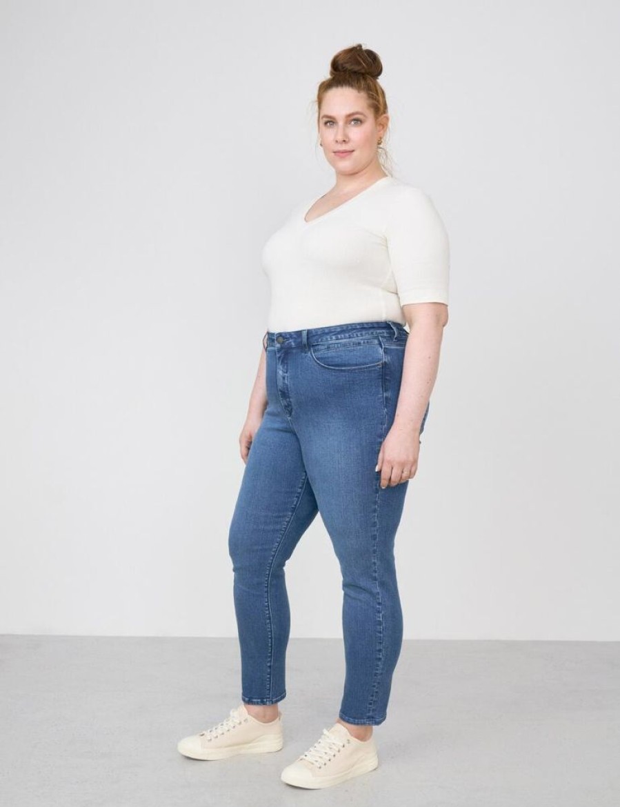 Damen DAWN Jeans | Sun Up Organic Powerstretch - New Sizes