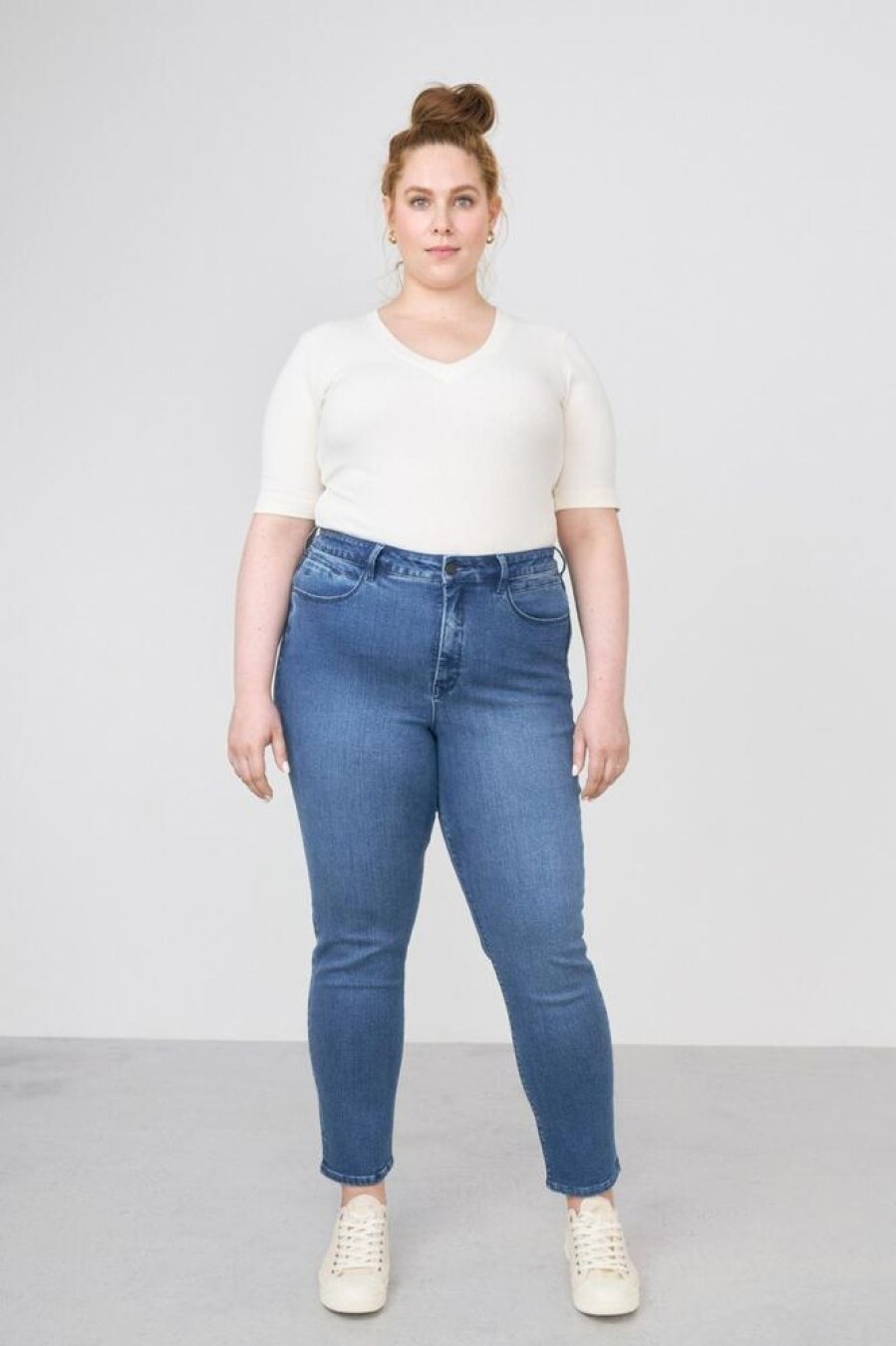 Damen DAWN Jeans | Sun Up Organic Powerstretch - New Sizes