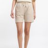 Damen Rotholz Hosen | Frottee Shorts Aus Bio-Baumwolle