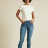 Damen LANIUS Jeans | High-Waist-Jeans Gots Aus Bio-Baumwolle