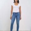 Damen DAWN Jeans | Mid Sun Slim Comfortstretch - Design Details