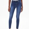 Damen ARMEDANGELS Jeans | Tillaa X Stretch - Damen Skinny Leg Mid Waist Aus Bio-Baumwoll Mix