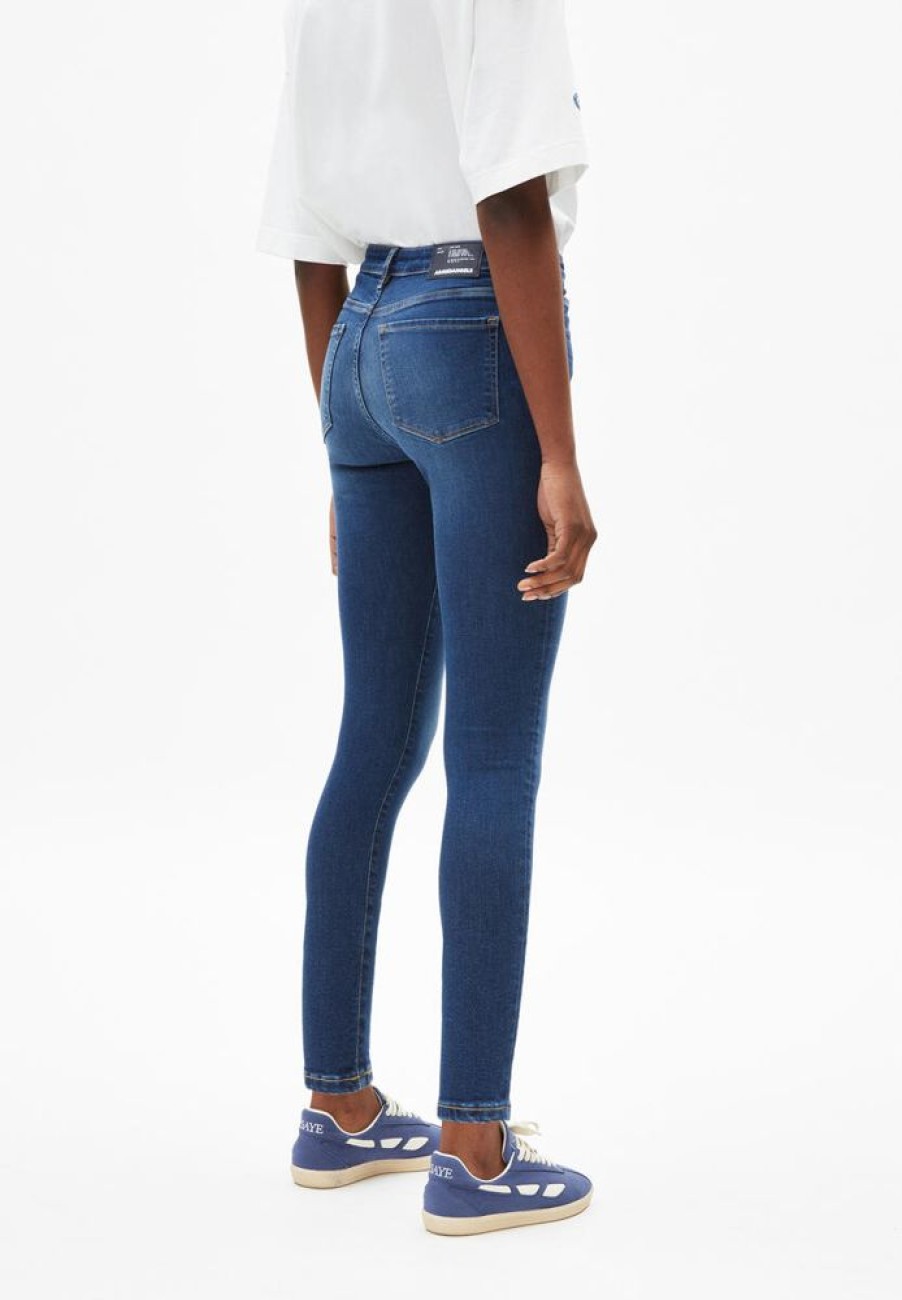 Damen ARMEDANGELS Jeans | Tillaa X Stretch - Damen Skinny Leg Mid Waist Aus Bio-Baumwoll Mix