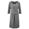 Damen HempAge Kleider | Damen Kleid Mit 3/4 Arm