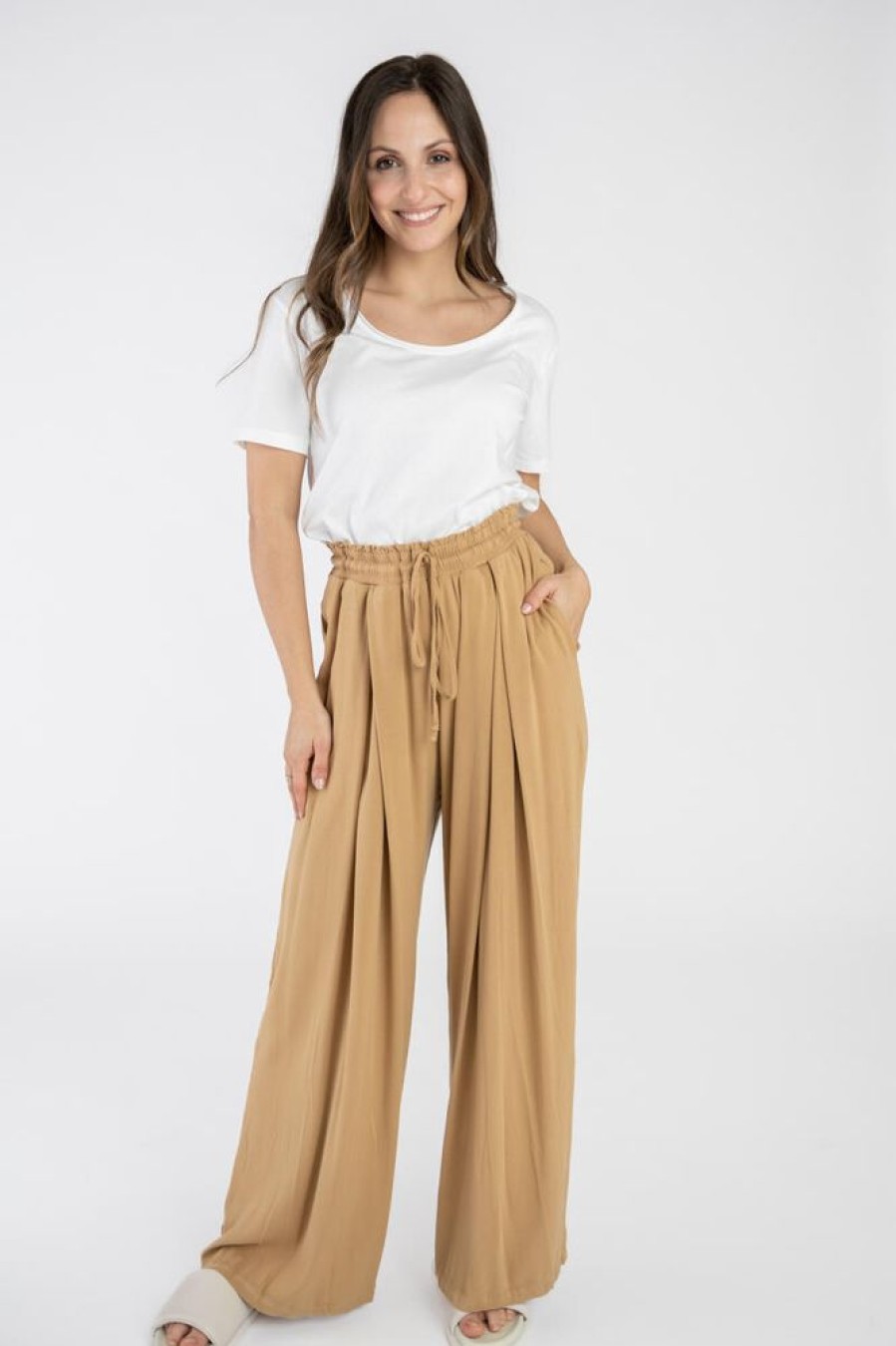 Damen STORY OF MINE Hosen | Wide-Leg Hose Aus Viskose Ecovero