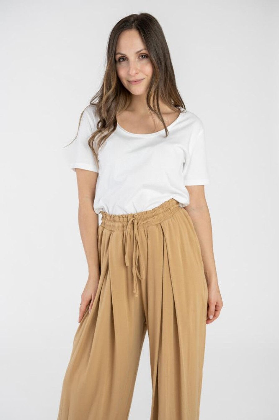 Damen STORY OF MINE Hosen | Wide-Leg Hose Aus Viskose Ecovero